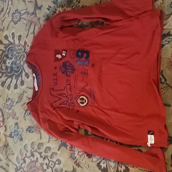 T shirt Italian brand it's Bordeaux or burgundy - Picture 1 of 3